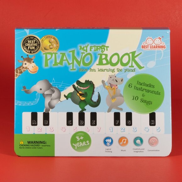 BEST LEARNING My First Piano Book Educational Musical Toy Kids rom 3 to 5 years - Picture 1 of 5